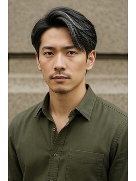 バース 梅田中崎町店(BIRTH) メンズハイライトバレイヤージュメッシュ