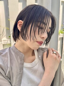 カーイ(Kkaaai powered by Ari gate) 20代30代40代黒髪ショートウルフ前髪なし