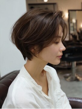 レリーオーファ 六甲(RelyOfa) 似合わせショート若見え大人女性[六甲/髪質改善/白髪ぼかし]