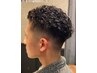 【指名】「短髪革命!人気No.1【短髪専用パーマ】/神田/barber/パーマ