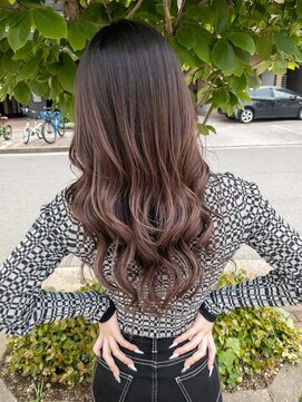 リノ(RLINO) ブラウン/バレイヤージュ