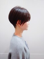 ラトリエコンタン(L´atelier Content)&nbsp;30代40代50代おすすめ　刈り上げショート×落ち着きアッシュ