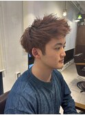 アップバングショート