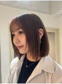 顔周りレイヤーボブ