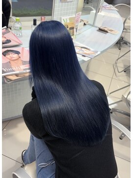 フォルテ 天神大名(FORTE) ブリーチ1回で作るネイビーブルー