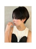 【PARK】ハンサムショート×グレージュブラック