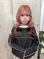 ラニヘアサロン(lani hair salon)&nbsp;ピンクミルクティー/ブリーチ/デザインカラー/グラデーション