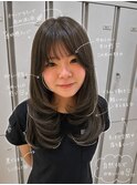 【伊勢原】イルミナカラー+髪質改善で叶える透明感オリーブ