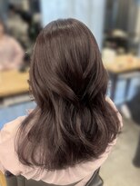 アリュウル 表参道(ALLURE) パープルブラウン/ラベンダーピンク/ミディアムレイヤー 佐藤