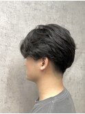 【簡単スタイリング】癖毛風センターパート