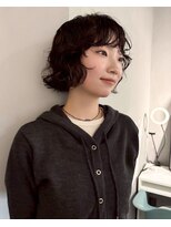 シーン バイ ラッド(SCENE by RAD) 小顔盛りくびれショートボブレイヤーで大人可愛く顔まわりカット