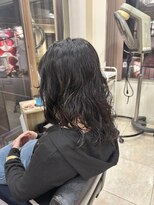 マイノリティー 石橋店(Minority)&nbsp;ロングパーマ　海外ガール　ゆるスパイラルパーマ
