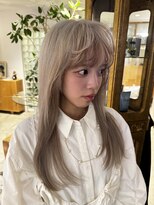 レティ(lety)&nbsp;White Brown × Sheer Face Layer