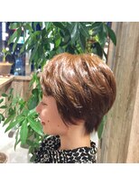 ロウアンドベーロ ヘアサロン(Raw&Bello hair salon) ショートレイヤースタイル