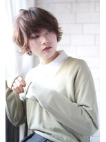 ヘアーアンドメイク フォルス(HAIR&MAKE FORS) 【FORS】西田ゆか　アクセント＊外はねショート