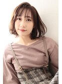 フワッとシンプルボブ