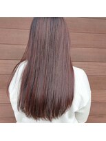 ヘアリゾートハピネス やわらかピンクブラウン☆