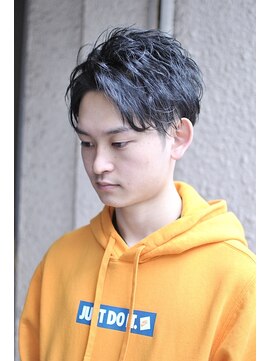 ブレイズ ザ サロン(BLAZE THE SALON) 醸す横顔!!男らしい爽やかアップバングショート【BLAZE 大庭