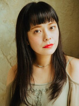 美容室 クラフトヘアー 西葛西店(CRAFT HAIR) ナチュラル前上がりロング[西葛西/西葛西北口]