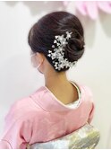 MAMAMI/訪問着/夜会巻