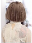 ふんわりグレージュボブ♪