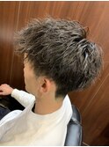 ピンツイストパーマスタイル