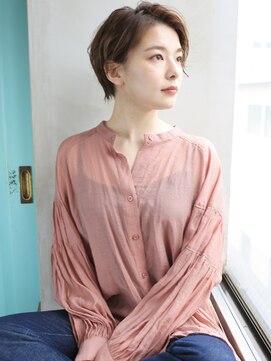 バース(BIRTH) 天神【BIRTH】かき上げカールショート×ショコラベージュ　6