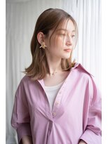 マグノリア オモテサンドウ(MAGNOLiA Omotesando) ぱらっと前髪の柔らかストレートくびれヘア・担当KAYO