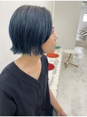 ターコイズブルー×ボブ
