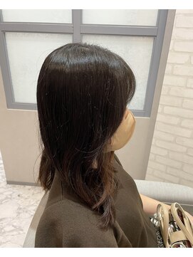 スレーヌサロンハナレ 北千住美容院(Sereine salon HANARE) 韓国巻きヨシンモリ