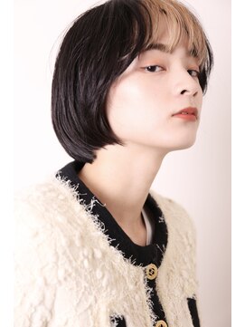 メリケンビューティーパーラー コウベ(MERICAN BEAUTY PARLOR KOBE) 前髪デザインカラー