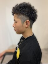 トレフル 東岸和田店(Trefle)&nbsp;男前ワイルドメンズパーマ刈り上げツーブロック