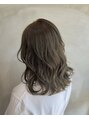 オーブ ヘアー クレア 春日店(AUBE HAIR crea) 透け感があるオリーブグレージュ!