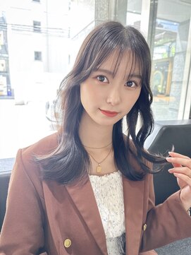 サロンドミルク 新百合ヶ丘店(salon de MiLK) シースルーバング×お顔周りカット×くびれスタイリング!