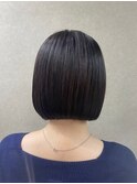すっきりボブスタイル◎