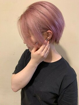 ロウバイレボ 柏(lou by revo) 前髪/イヤリングカラー/イメチェン/ラベンダーカラー[柏/柏駅]