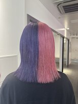 ゲーム 原宿店(GAME)&nbsp;ダブルカラーミルクティーベージュカラーケアブリーチハイトーン