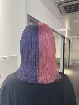 ゲーム 原宿店(GAME) ダブルカラーミルクティーベージュカラーケアブリーチハイトーン