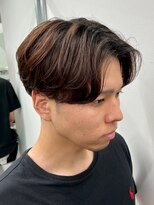 ジーニー 本厚木(Genie)&nbsp;センターパート/波巻き/ハイライト/マッシュパーマ/ウルフ