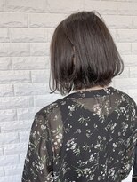 クロノス(KURONOSU)&nbsp;髪質改善カラー／韓国風レイヤー／ダークグレーベージュ