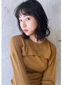 【Stylist 本田愛】前髪の柔らかさとミニボブの大人女性らしさ
