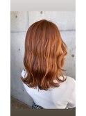 AO hair  オレンジベージュ