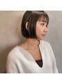 ノフ(knof)&nbsp;ラインが綺麗に真っ直ぐ整った“ぷつっとボブ”お任せ下さい！◎