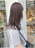 ブリーチなしダブルカラーで作るラベージュグレージュ/落合