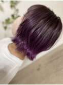 春先取りカラー！バイオレット×グラデーション