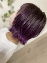 グルーミングサロンスカイ 小岩南口店 (Grooming Salon SKY)&nbsp;春先取りカラー！バイオレット×グラデーション