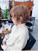 ニュアンス波パーマ