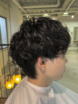 ルーディヘアーブランド(Ludi hair Brand) BTSテテ風　メンズウルフマッシュ　マッシュパーマ