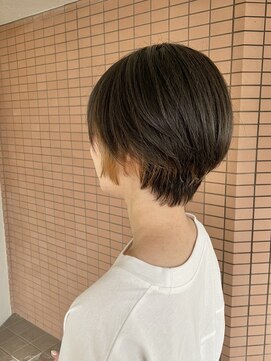 ヘアースペースブルーム プリュス 石橋店(HAIR SPACE BLOOM plus) 石橋/ショートヘア/ブリーチカラー/ウルフ/酸熱トリートメント