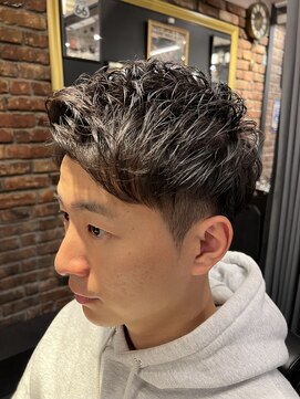 ブロートーキョー 有楽町店(Bro Tokyo) MENS大人ショートツーブロックビジネスマンスタイル銀座バーバー